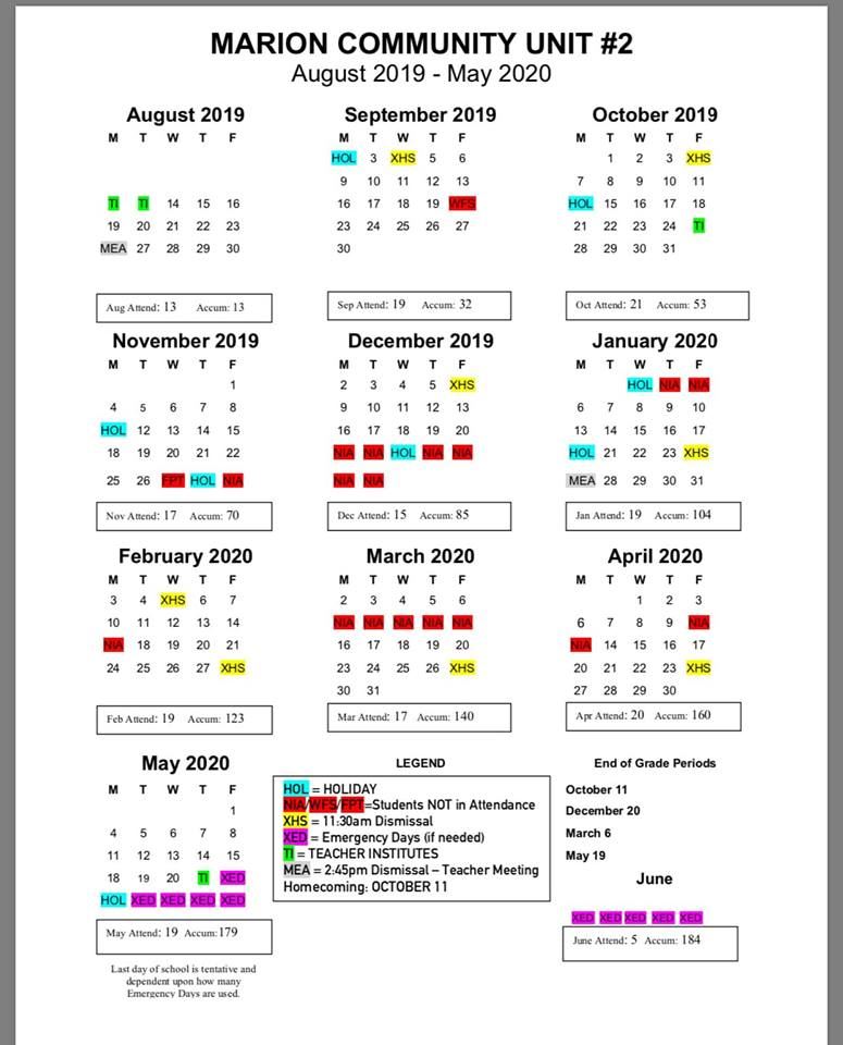 School Calendar